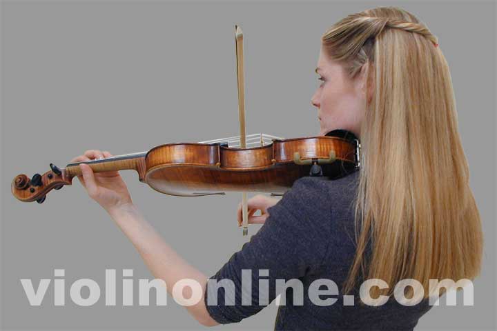 Violin Online - How to Hold the Violin