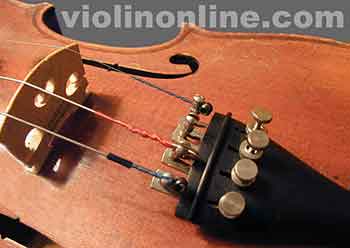 legemliggøre pouch Ræv Violin Online - Changing Violin Strings