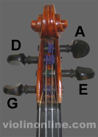 Violin Changing Violin Strings