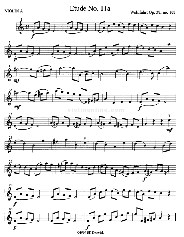 Etude No. 11a