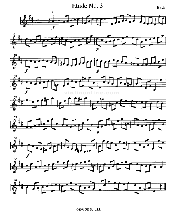 Etude No. 3