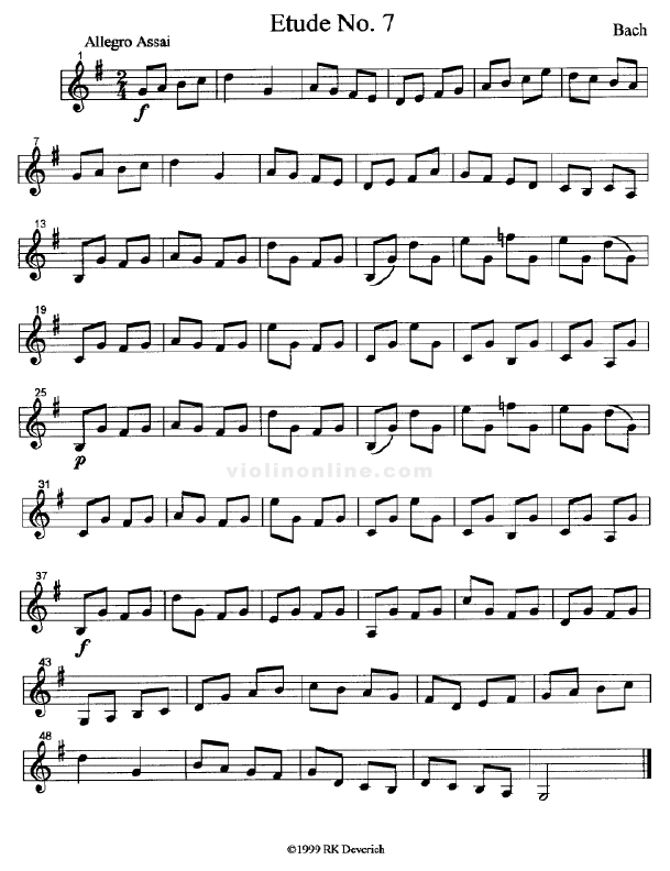 Etude No. 7