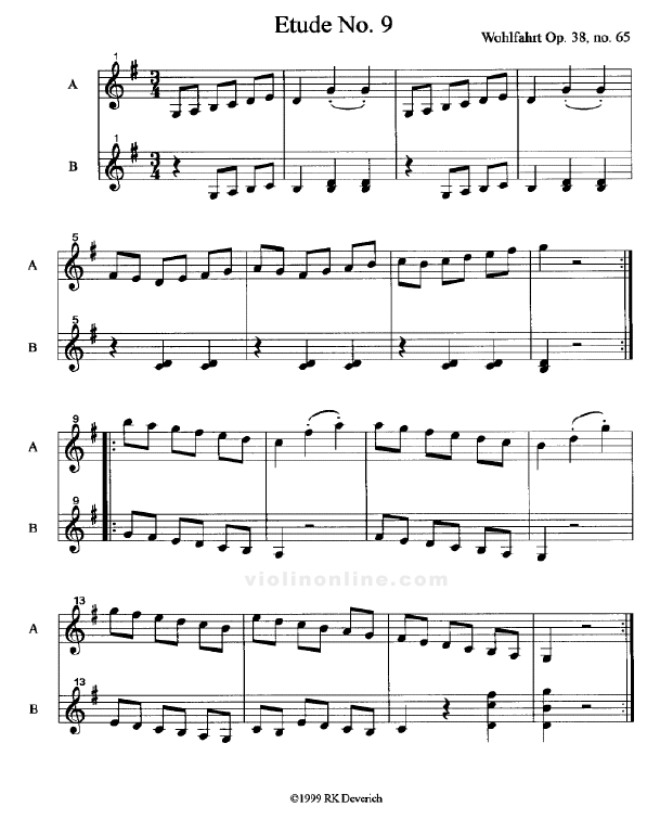 Etude No. 9