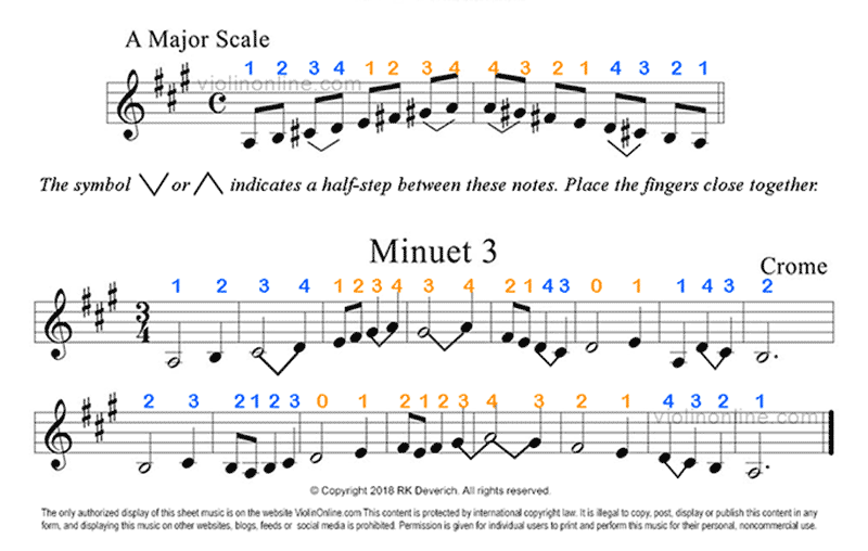 Minuet 3